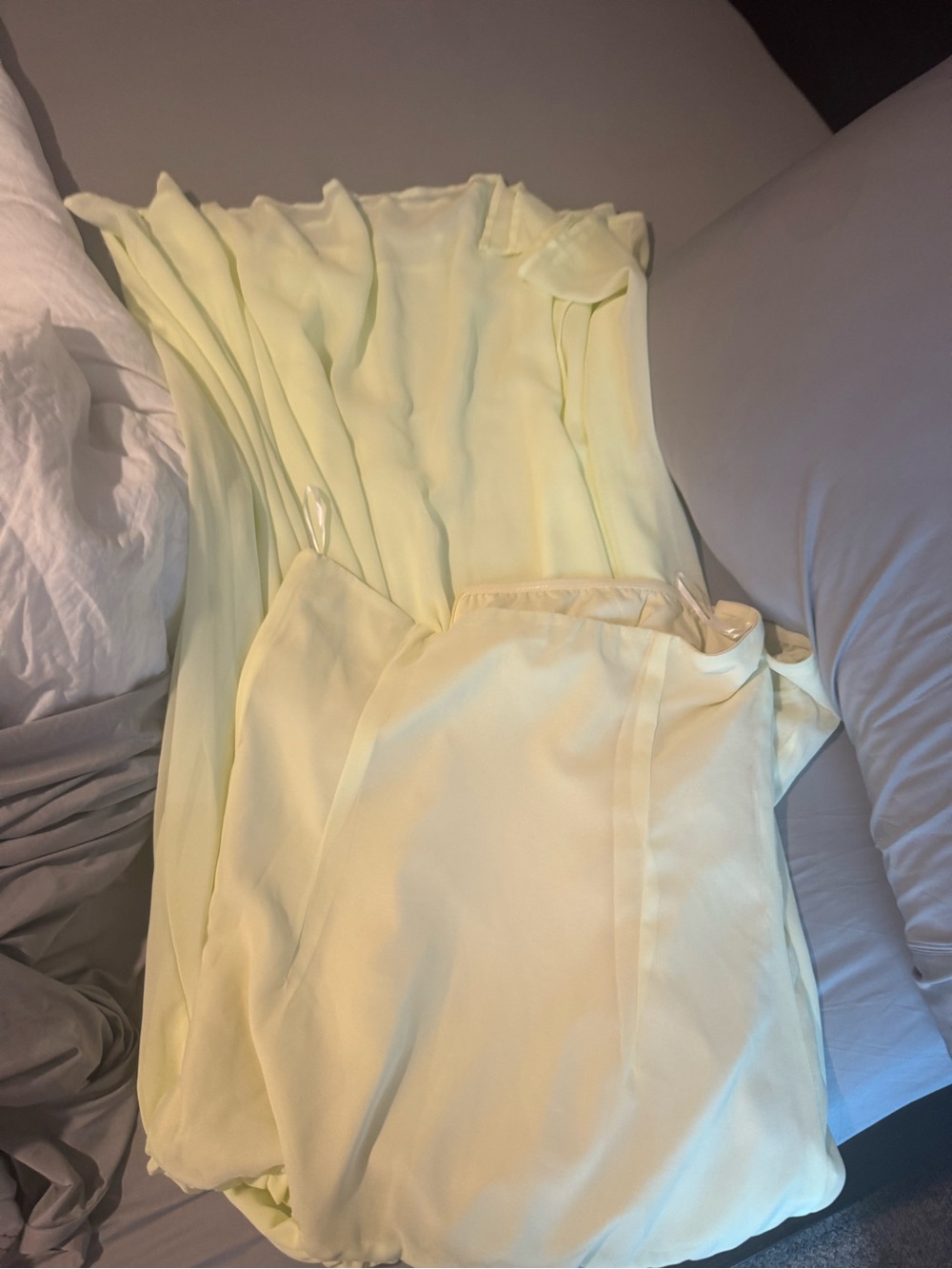 Strapless Yellow Maxi Dress - Peppermayo - Picture 3 of 3